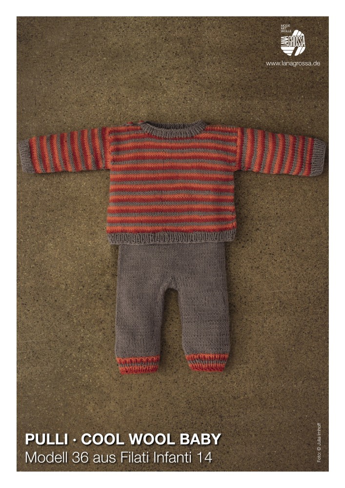 Baby-Pullover Cool Wool Baby Modell 36