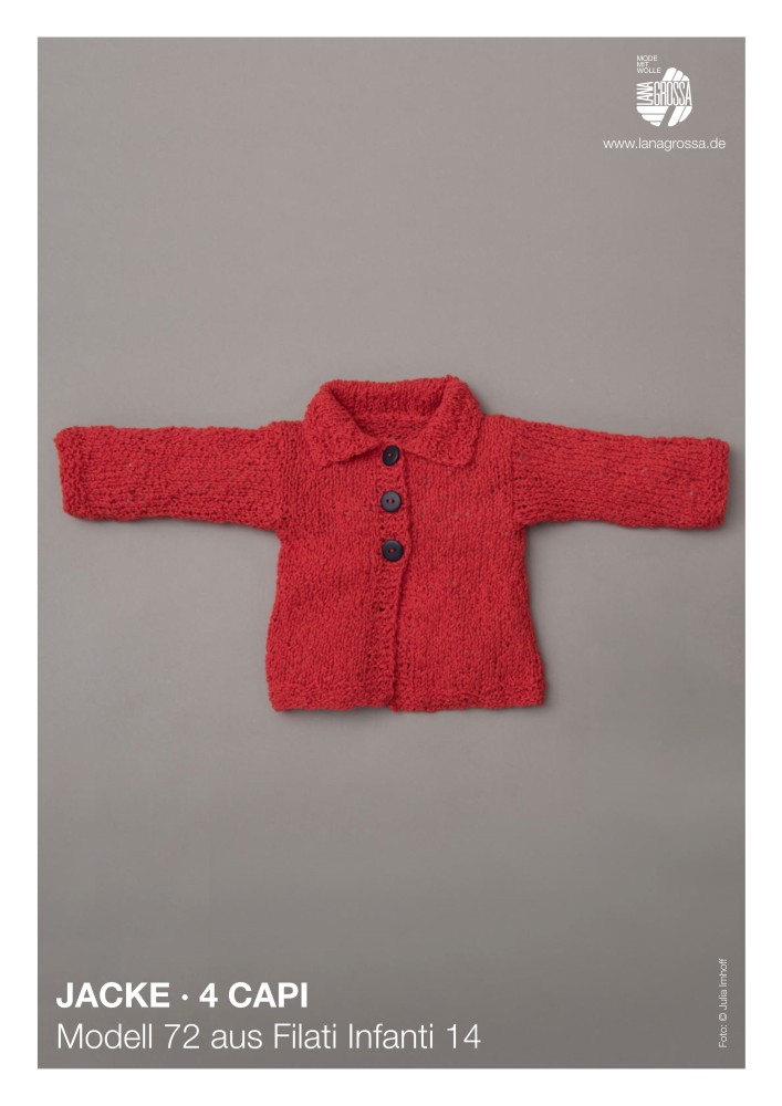 Jacke 4 Capi Modell 72 aus Filati Infanti 14
