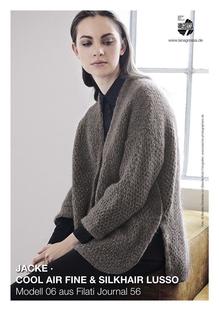 Jacke Cool Air Fine & Silkhair Lusso