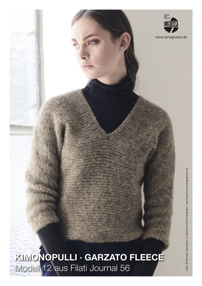 Kimonopulli Garzato Fleece
