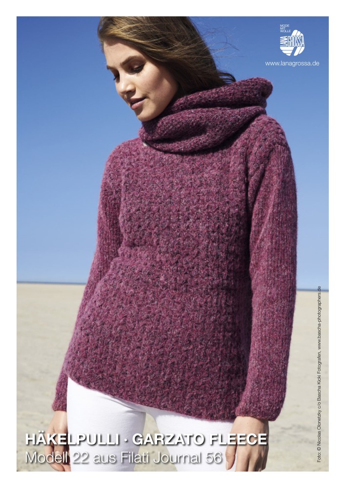 Häkelpulli Garzato Fleece