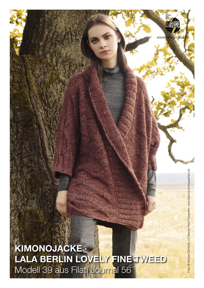 Kimonojacke Lala Berlin Lovely Fine Tweed