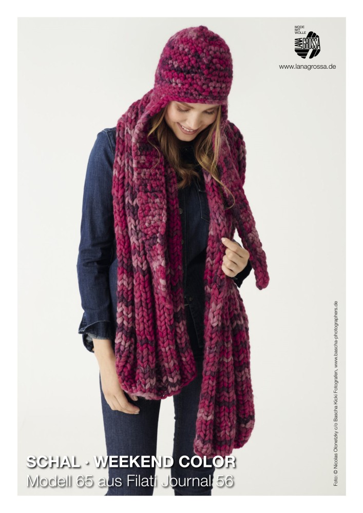 Schal Weekend Color