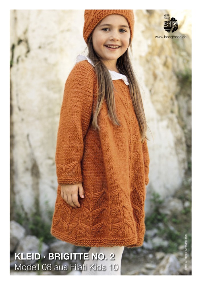 Kleid Brigitte No. 2 - Modell 08 aus Filati Kids 10