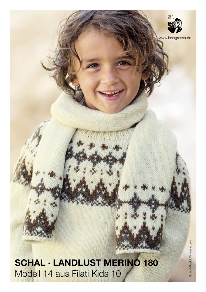 Schal Landlust Merino 180