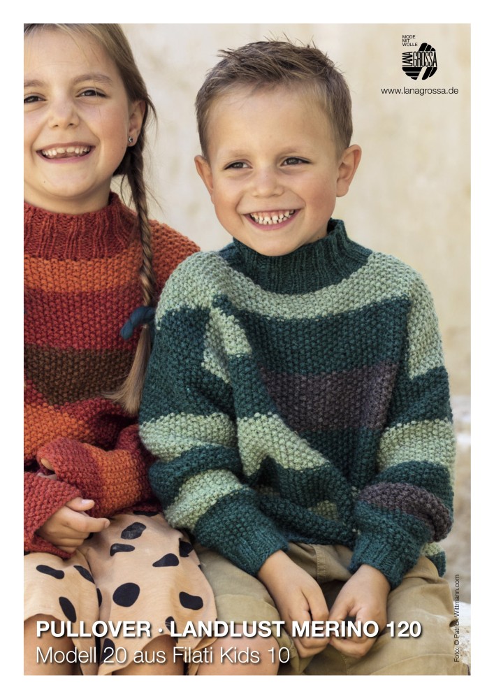 Pullover Landlust Merino 120 für Kinder