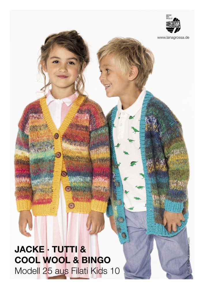 Jacke Tutti & Cool Wool & Bingo für Kinder