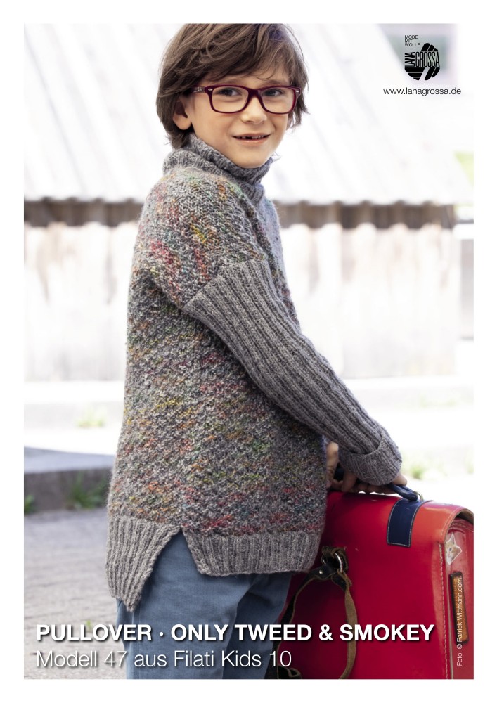 Pullover Only Tweed & Smokey