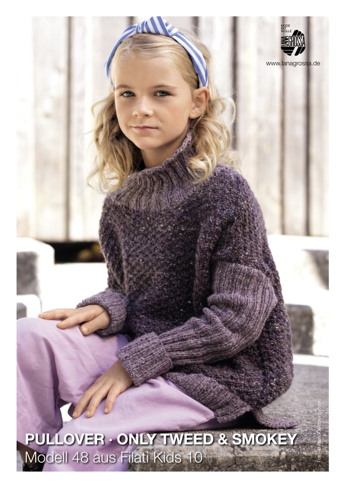 Pullover Only Tweed & Smokey Kinder