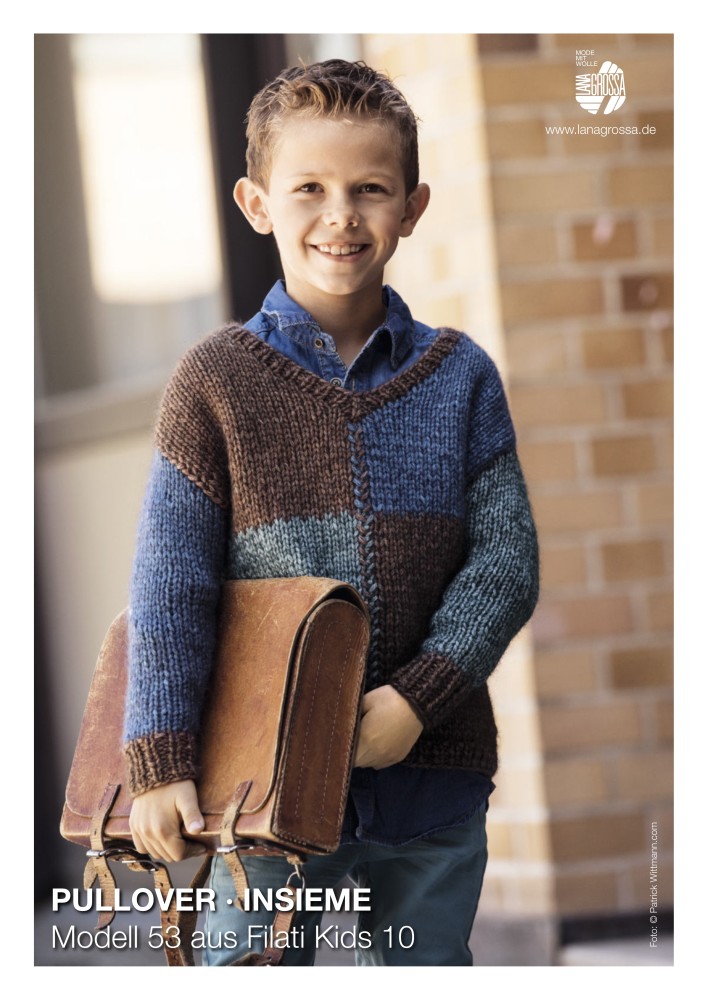 Pullover Insieme Modell 53 aus Filati Kids 10