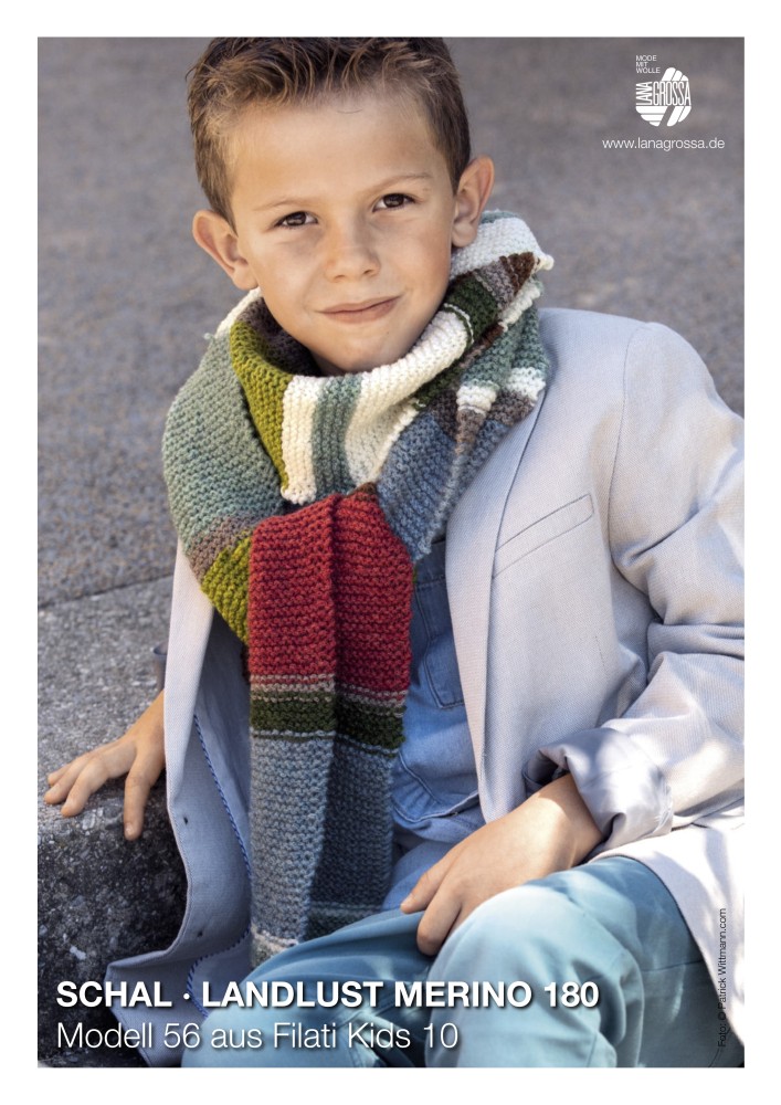 Schal Landlust Merino 180