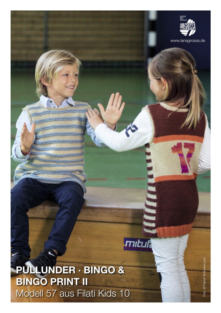 Pullunder Bingo & Bingo Print II für Kinder