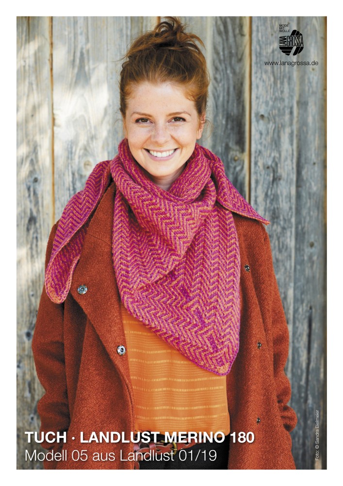 Tuch Landlust Merino 180