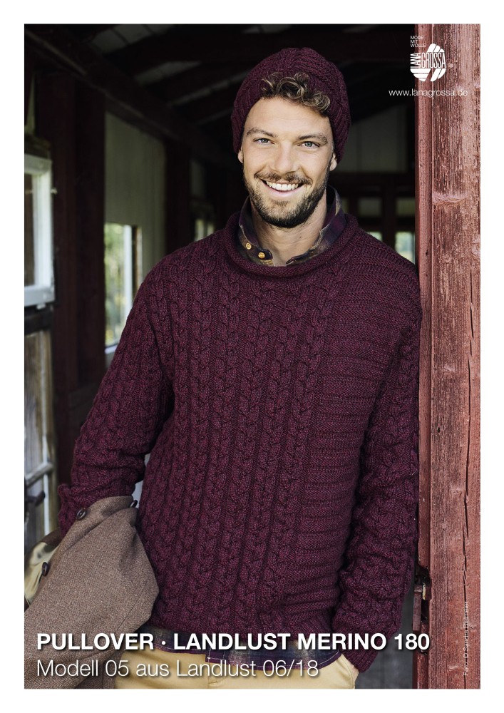 Pullover Landlust Merino 180 Modell 05