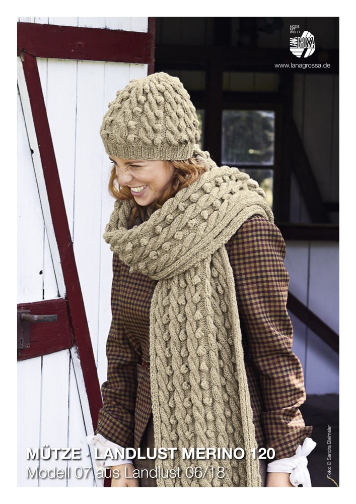 Mütze Landlust Merino 120