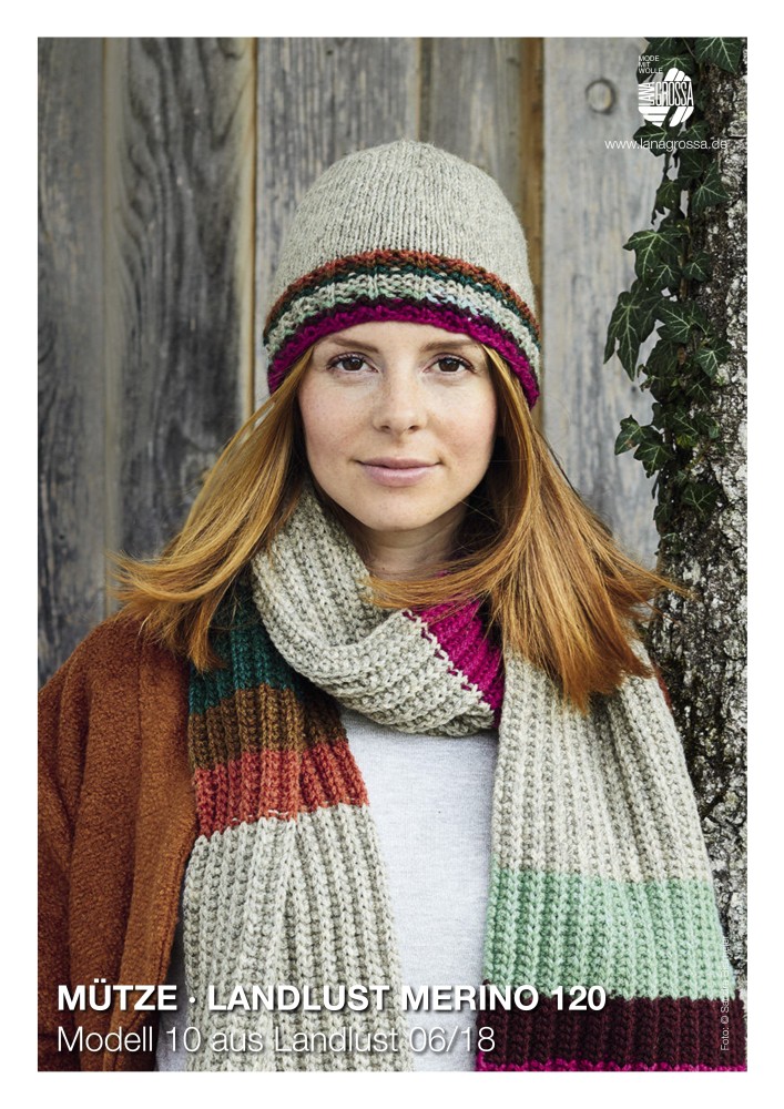 Mütze Landlust Merino 120