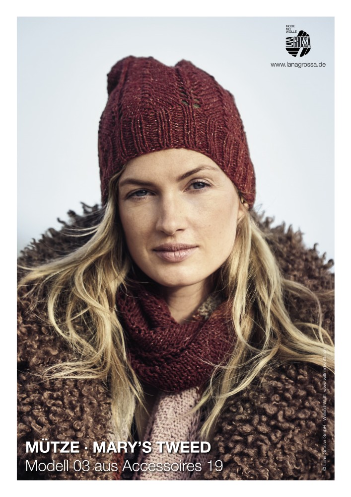 Mütze Mary’s Tweed