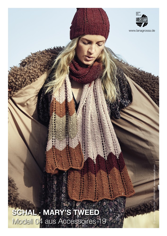 Schal Mary’s Tweed