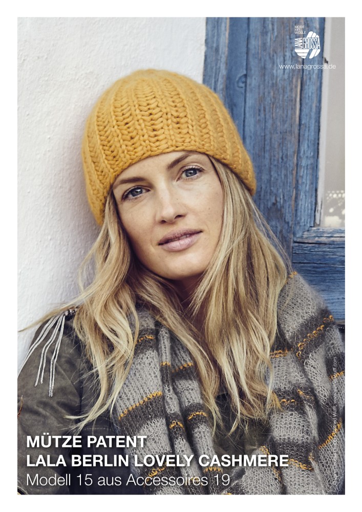 Mütze Patent Lala Berlin Lovely Cashmere