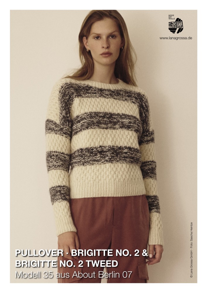 Pullover Brigitte No. 2 & Brigitte No. 2 Tweed Modell 35