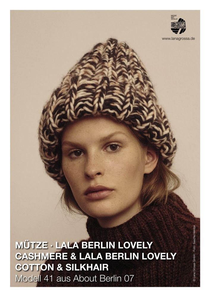Mütze Lala Berlin Lovely Cashmere & Cotton & Silkhair