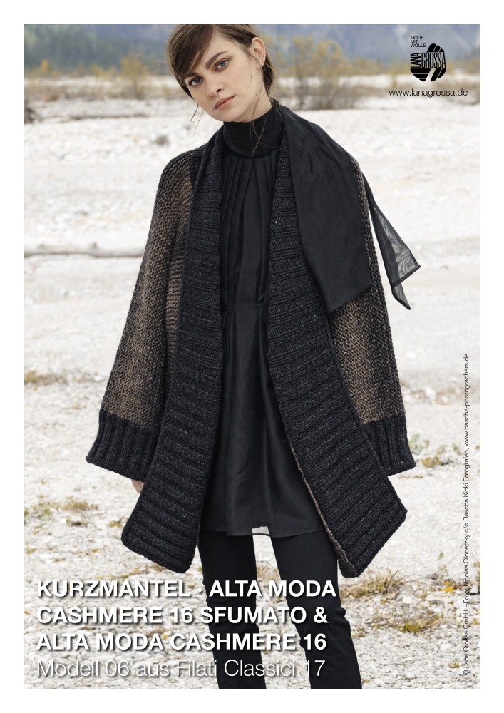 Kurzmantel Alta Moda Cashmere 16 Sfumato & Alta Moda Cashmere 16