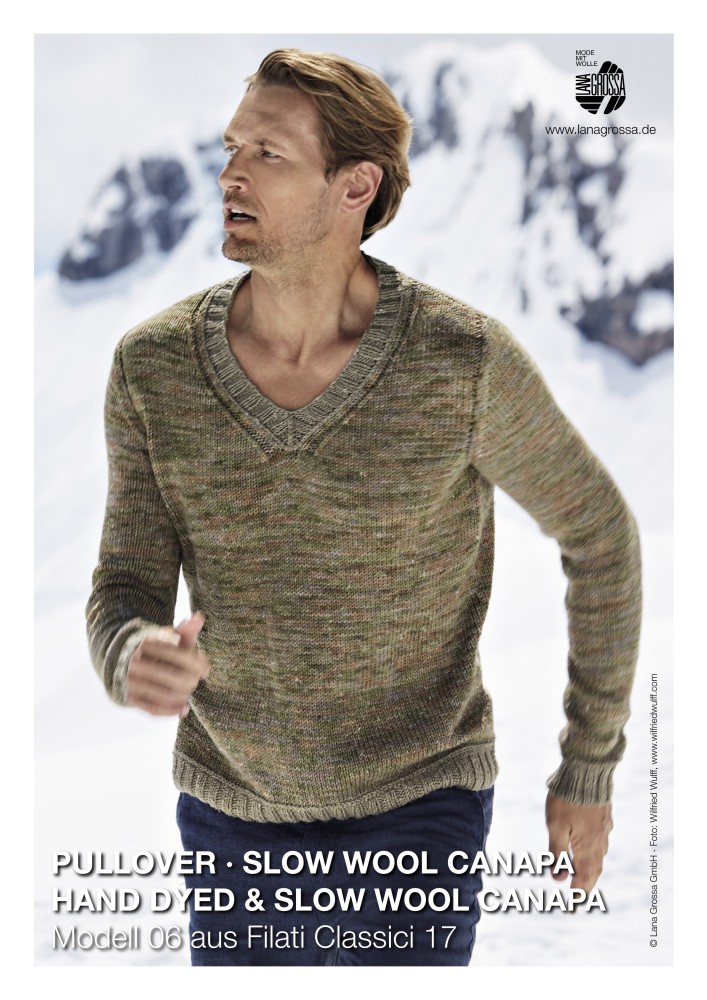 Pullover Slow Wool Canapa Modell 06