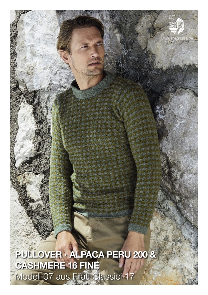 Pullover Alpaca Peru 200 & Cashmere 16 Fine Modell 07