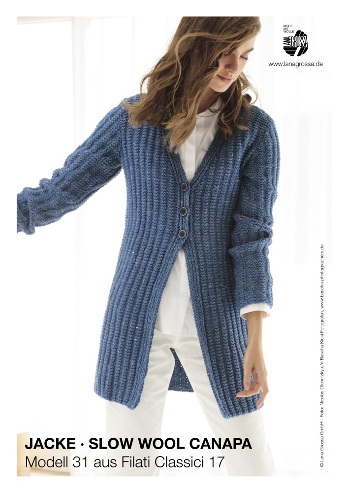 Jacke Slow Wool Canapa