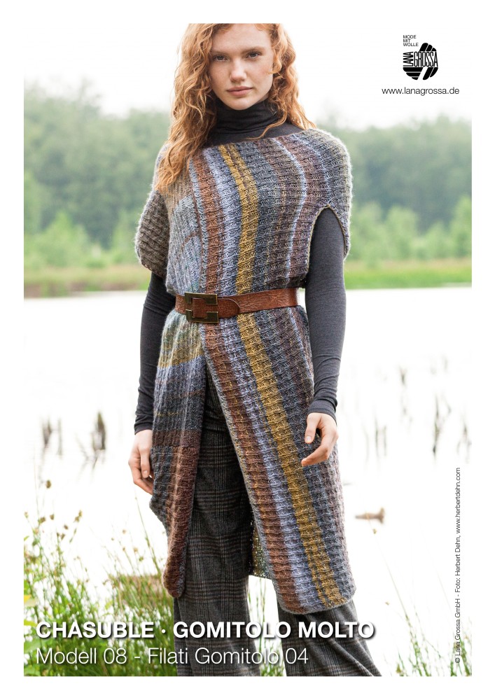 Chasuble Gomitoio Molto Strickmodell