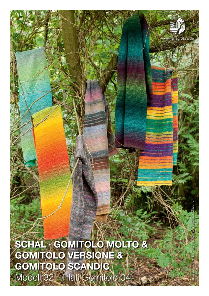 Schal Gomitolo Molto & Gomitolo Versione & Gomitolo Scandic