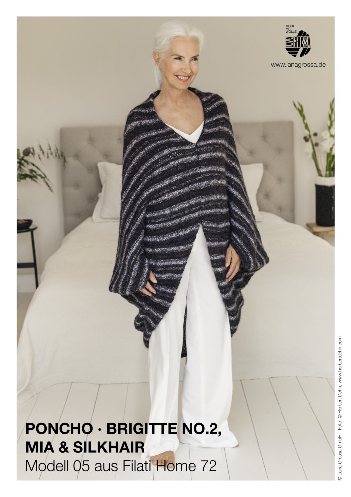 Poncho Brigitte No.2 mit Mia & Silkhair
