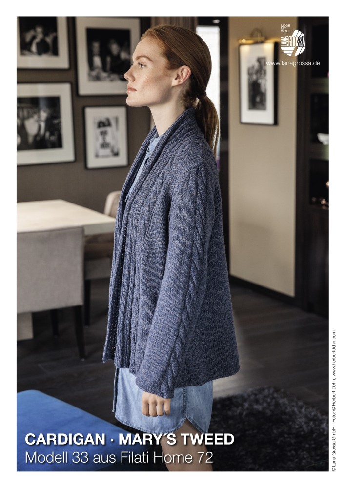 Cardigan Mary's Tweed