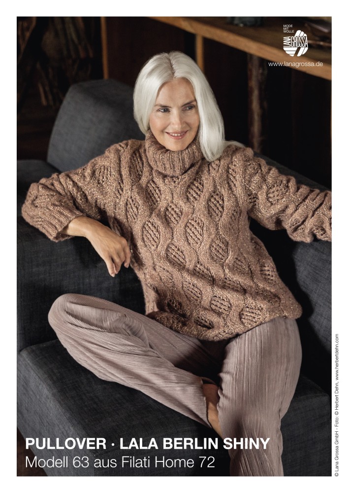 Pullover Lala Berlin Shiny Modell 63