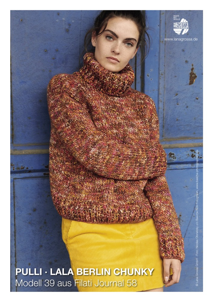 Pullover Lala Berlin Chunky mit Rollkragen