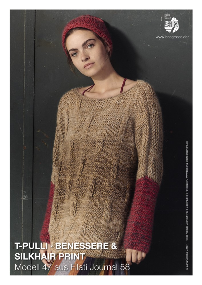 T-Pulli Benessere & Silkhair Print