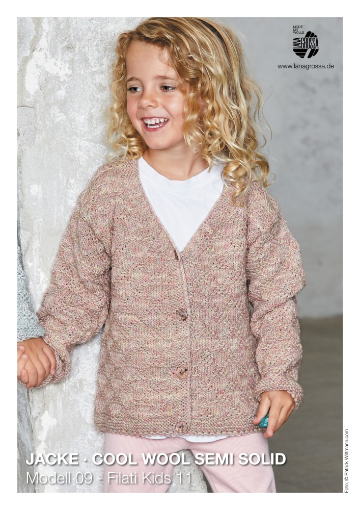 Jacke Cool Wool Semi Solid Kids
