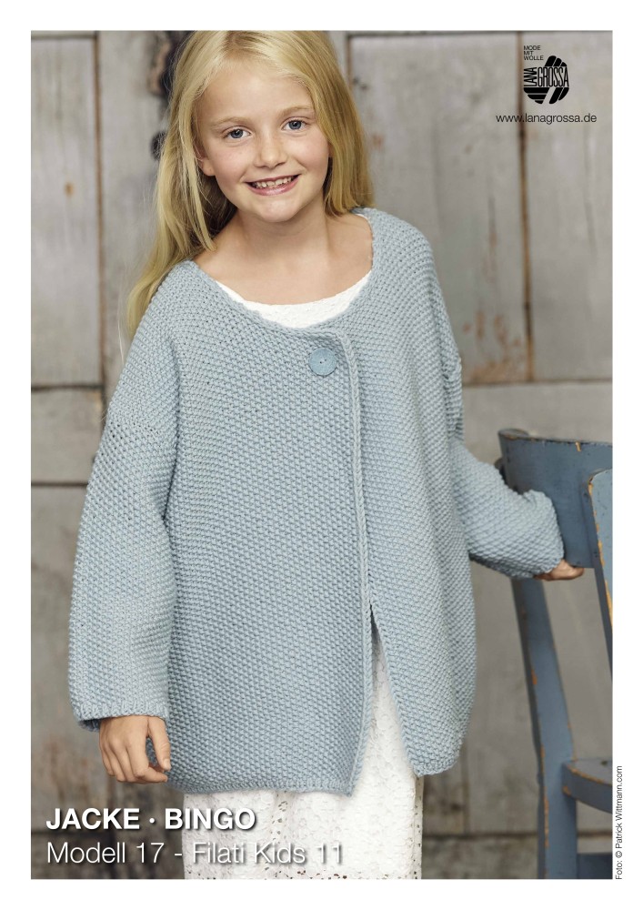 Jacke Bingo Kinderstrickjacke