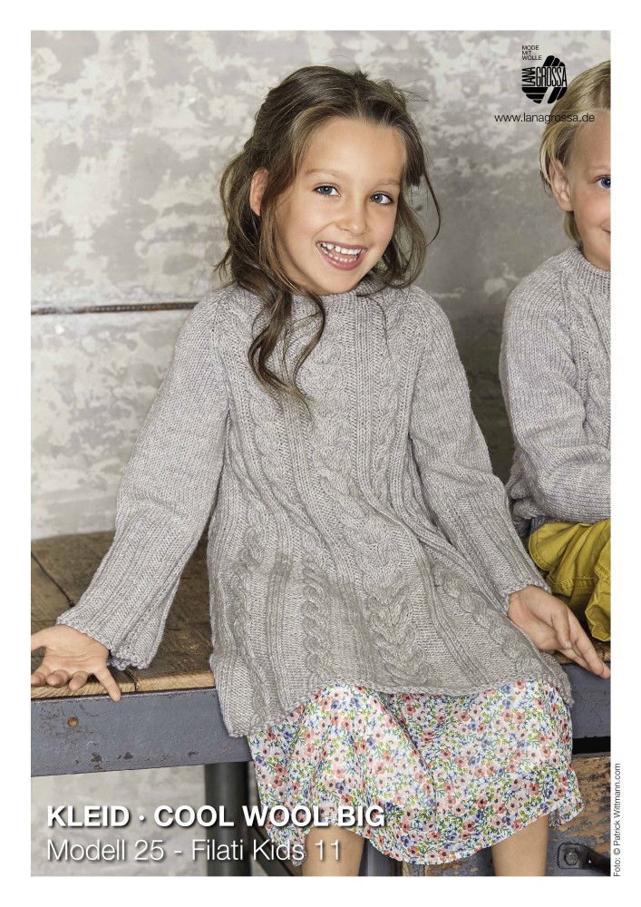 Kleid Cool Wool Big für Kinder