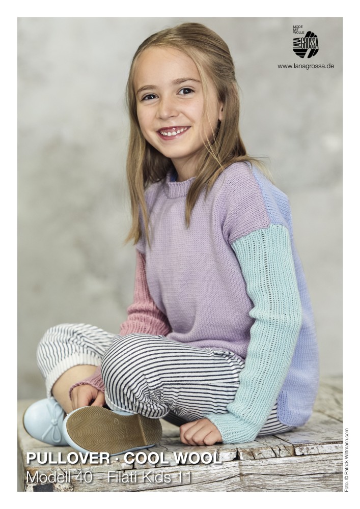 Pullover Cool Wool für Kinder