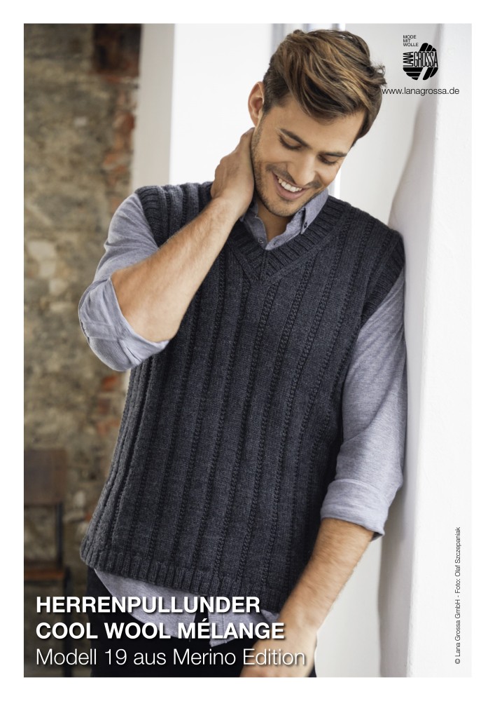 Herrenpullunder Cool Wool Mélange