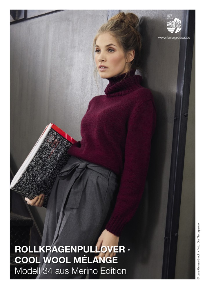 Rollkragenpullover Cool Wool Mélange
