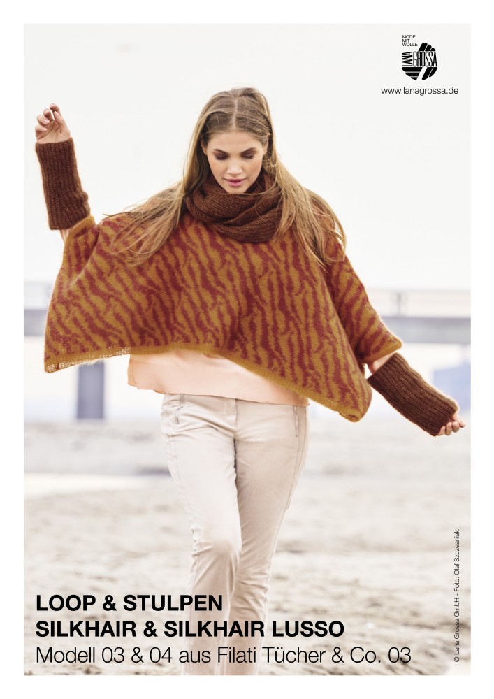 Loop und Stulpen aus Silkhair & Silkhair Lusso