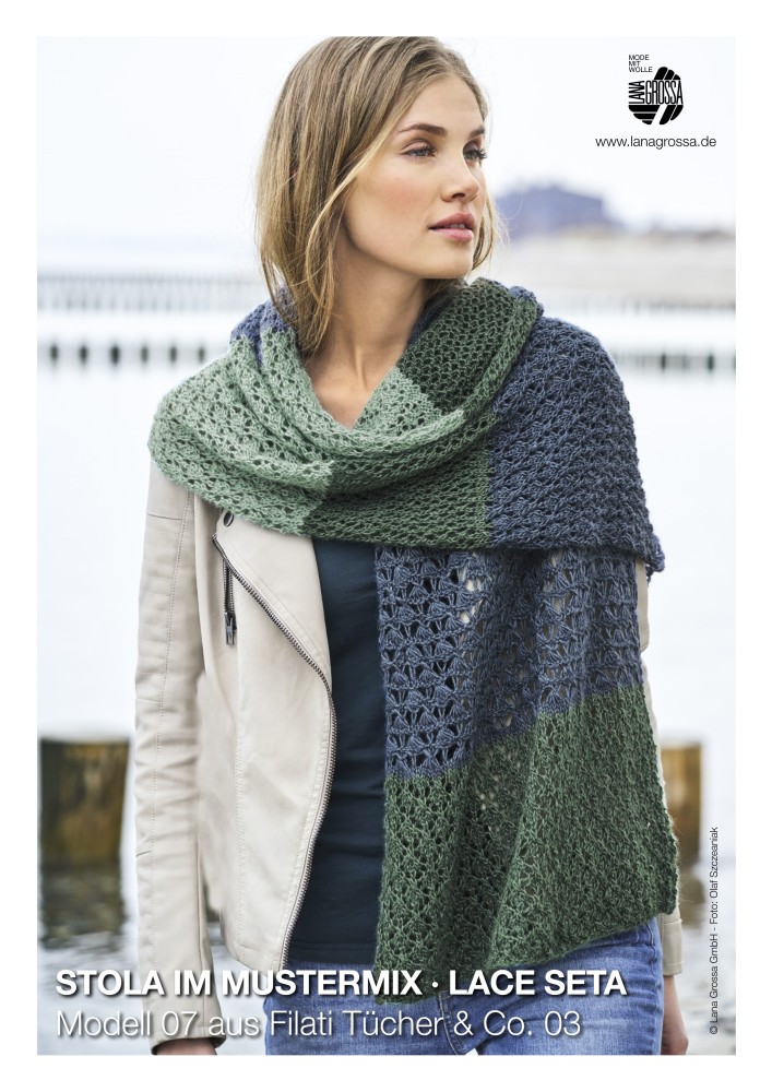 Stola im Mustermix Lace Seta