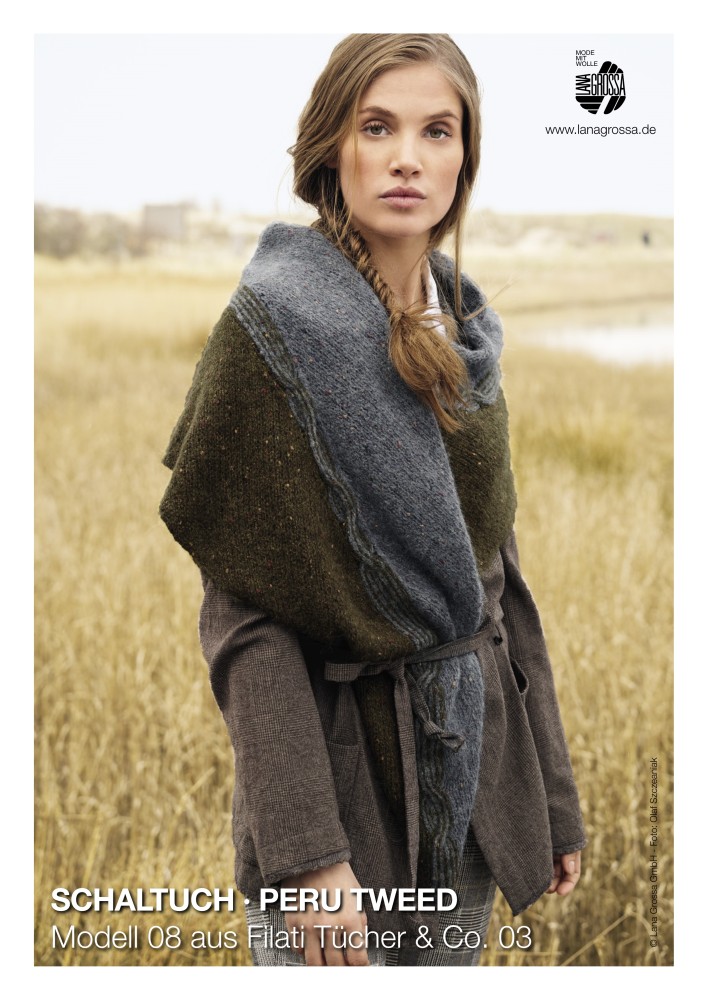 Schaltuch Peru Tweed