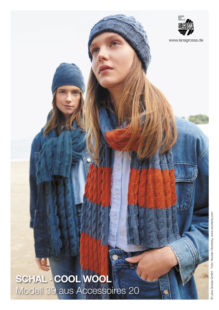 Schal Cool Wool Modell 39