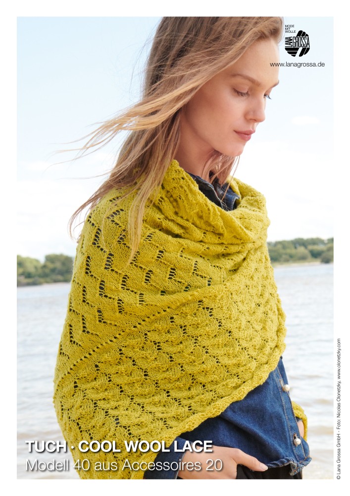 Tuch Cool Wool Lace