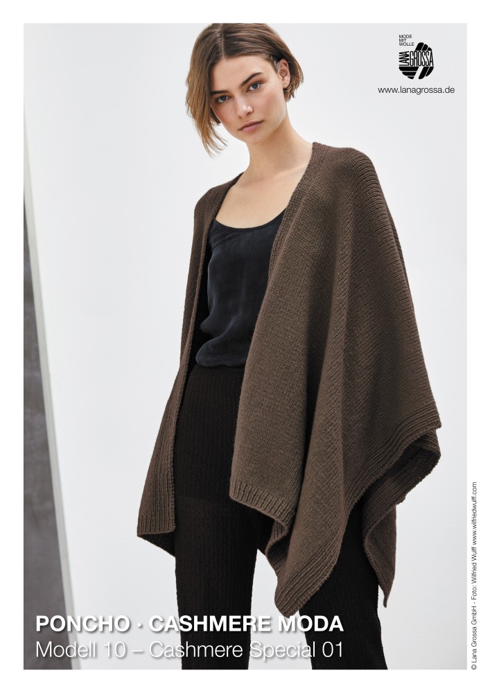 Poncho Cashmere Moda