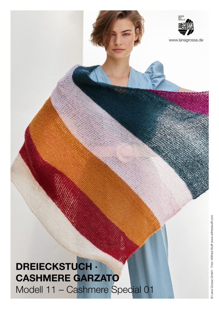 Dreieckstuch Cashmere Garzato