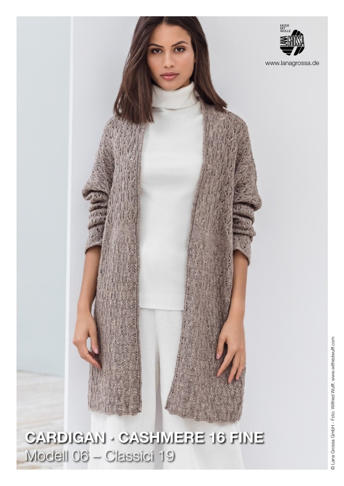 Cardigan Cashmere 16 Fine Modell 06 – Classici 19